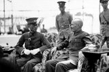 Chiang Kai-shek was an influential member of the nationalist party Kuomintang (KMT) and Sun Yat-sen's close ally. He became the Commandant of Kuomintang's Whampoa Military Academy and took Sun's place in the party when the latter died in 1925.<br/><br/>

In 1928, Chiang led the Northern Expedition to unify the country, becoming China's overall leader. He served as chairman of the National Military Council of the Nationalist Government of the Republic of China (ROC) from 1928 to 1948. Chiang led China in the Second Sino-Japanese War, during which the Nationalist Government's power severely weakened, but his prominence grew.<br/><br/>

Chiang's Nationalists engaged in a long standing civil war with the Chinese Communist Party (CCP). After the Japanese surrender in 1945, Chiang attempted to eradicate the Communists. Ultimately, with support from the Soviet Union, the CCP defeated the Nationalists, forcing the Nationalist government to retreat to Taiwan.<br/><br/>

Long (Lung) Yun (simplified Chinese: 龙云; traditional Chinese: 龍雲; pinyin: Lóng Yún; Wade–Giles: Lung Yun) (November 27, 1884 - June 27, 1962) was governor and warlord of the Chinese province of Yunnan from 1927 to October 1945, when during the 'Kunming Incident' he was overthrown in a coup by Du Yuming on the orders of Chiang Kai-shek.
